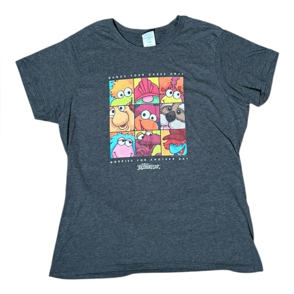 Port and Company Tops - Fraggle rock Jim Henson characters TV show comedy cute puppets animation shirt